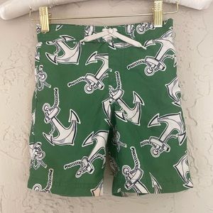Janie and Jack boys swim trunks size 2T